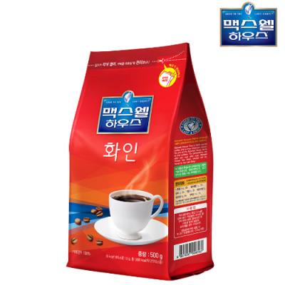 [담짜몰] 맥스웰 화인커피 500g - 자판기용/커피믹스/커피/동서커피/동서식품